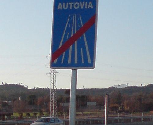 Fin de autovía