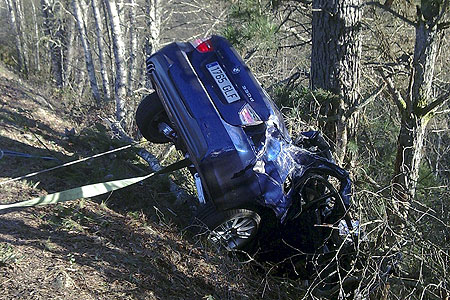 Accidente en Toques