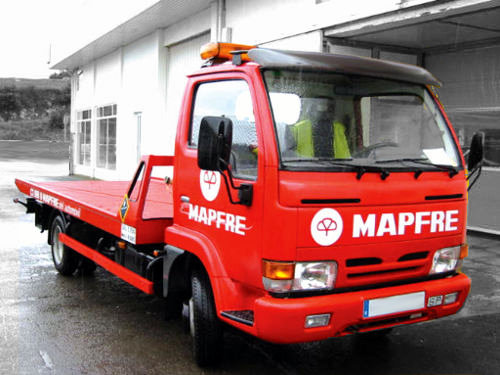 Grúa de MAPFRE ASISTENCIA