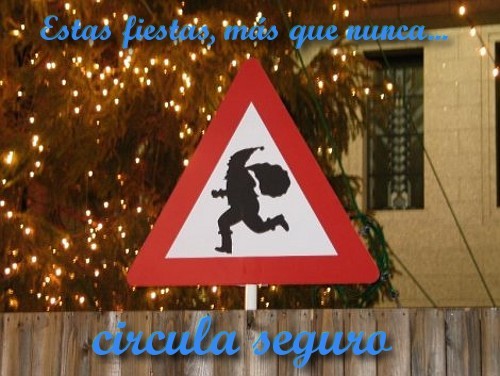 Circula Seguro te desea felices fiestas