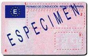 Permiso conducir