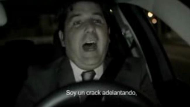 Bobo adelantando, campaña de Tráfico del Gobierno Vasco