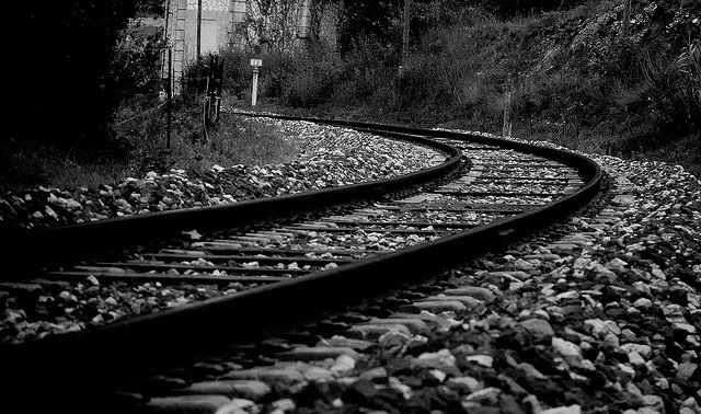 Vía de tren