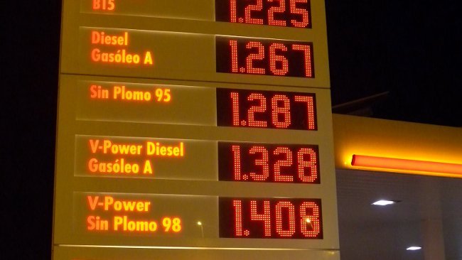 Precios de carburantes
