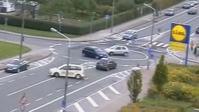 Rotonda en Erfurt