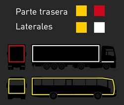 reflexivo camión DGT