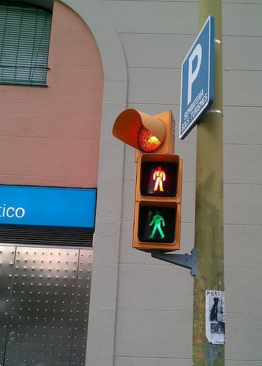 El semáforo más ambiguo del mundo