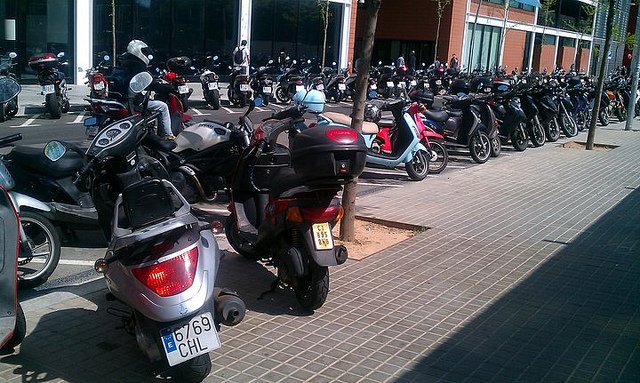 La ciudad de las motos