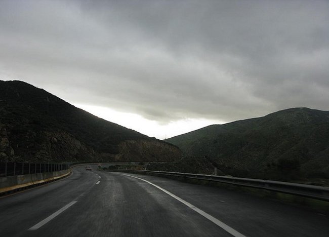 carretera de noche de fcastellanos
