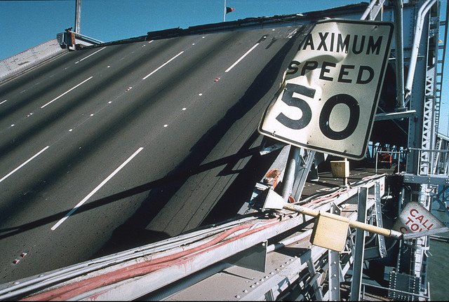 Velocidad límite, situada en pendiente