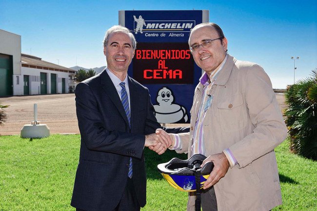 Actuación conjunta de Michelin y Stop Accidentes