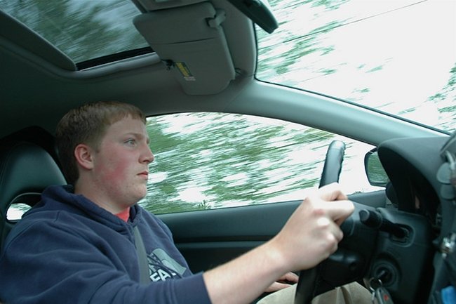 Drew's first driving lesson Por akarmy