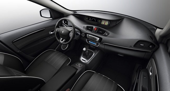 Interior del Renault Scénic