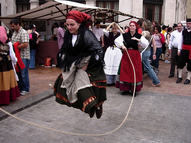 Saltar a la comba