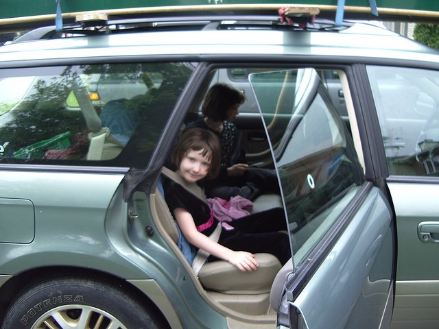 Niños en el coche