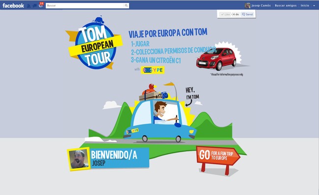 Tom European Tour