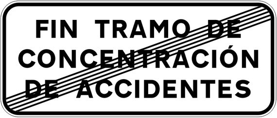 Fin de Tramo de Concentración de Accidentes, TCA