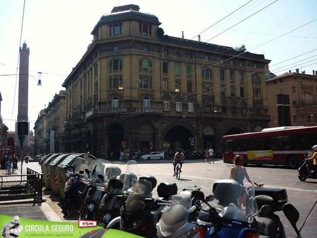 Tráfico en Bologna