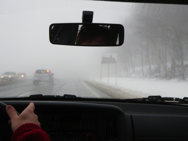 Conducir con niebla
