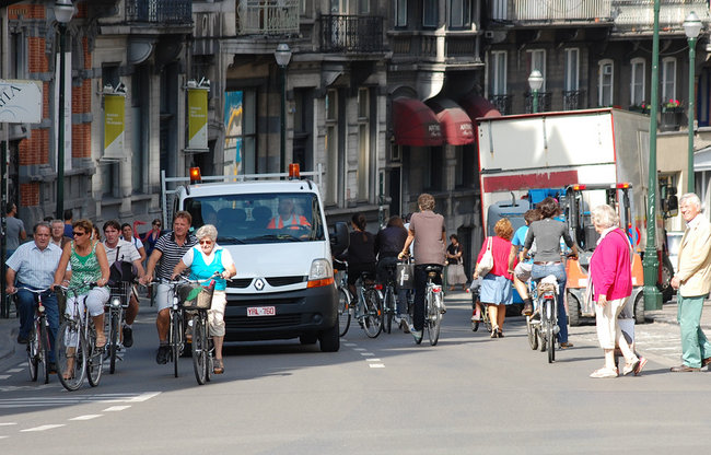 Circulación de ciclistas