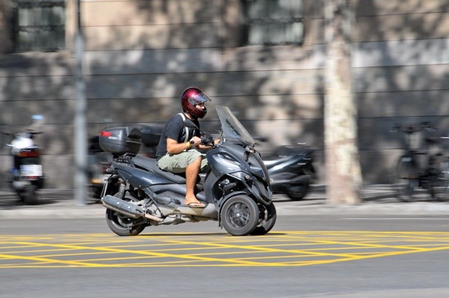 Motocicleta en Barcelona