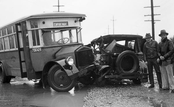 Accidente vintage