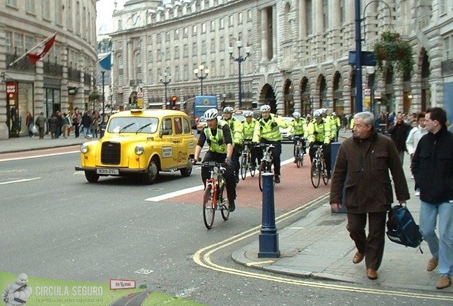 Circulación por la izquerda en Londres