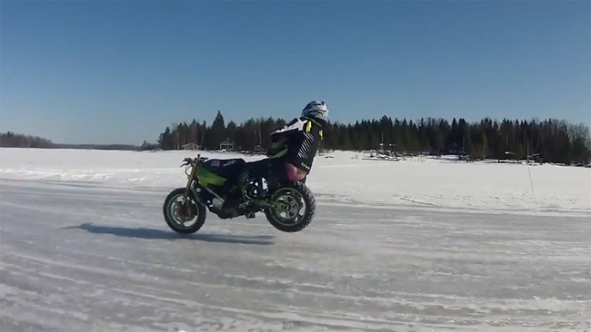 Accidente sobre hielo