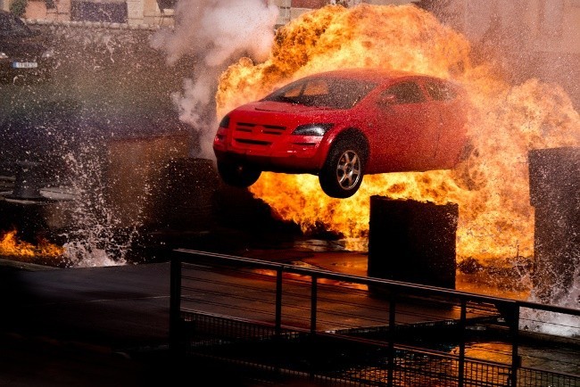 Explosión Hollywood