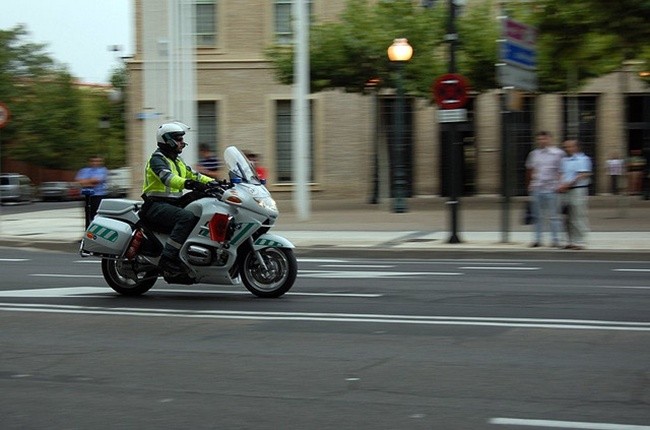 Motorista Guardia Civil