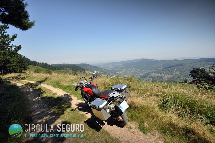 Equipaje en la moto