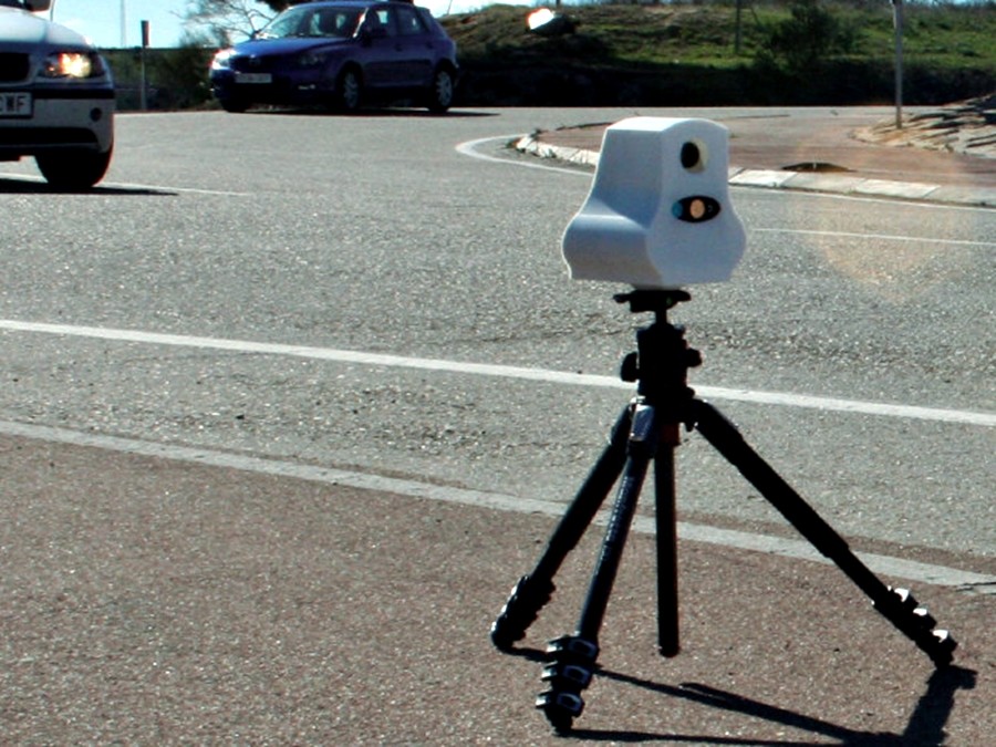 radar en un tripode
