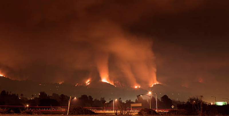 conducir incendio