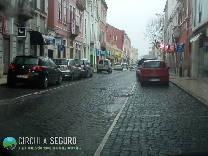 Pavimento traiçoeiro