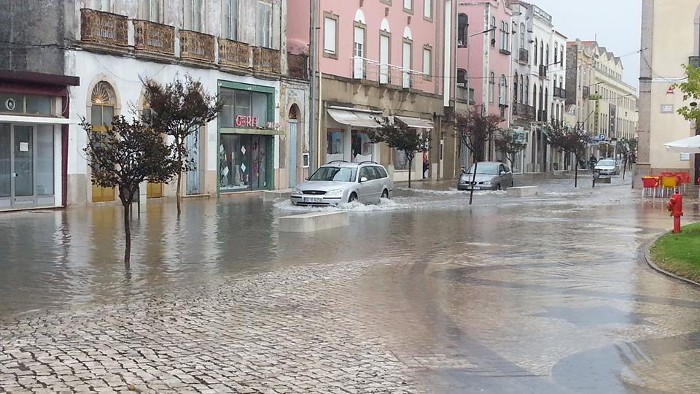 Fortes chuvadas, grandes problemas