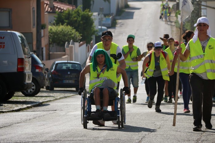 Peregrinos e a sua insegurança rodoviária