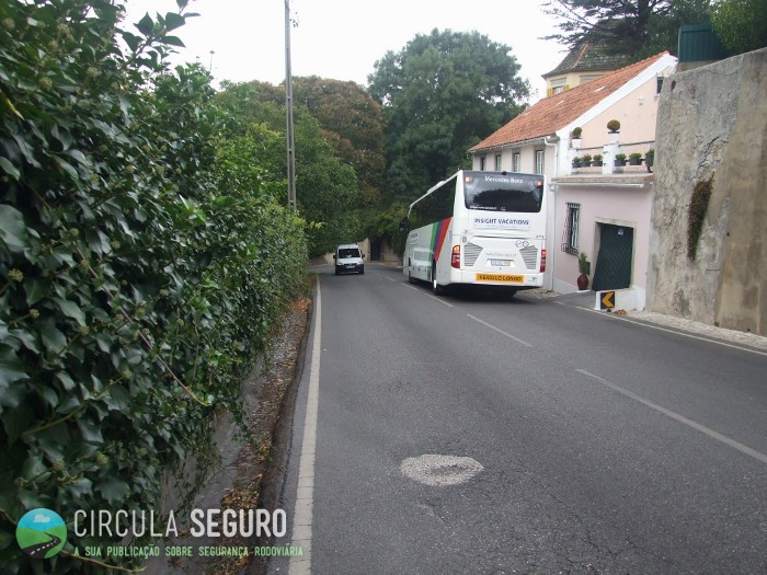 Sintra, zona de turismo e de perigo rodoviário elevado