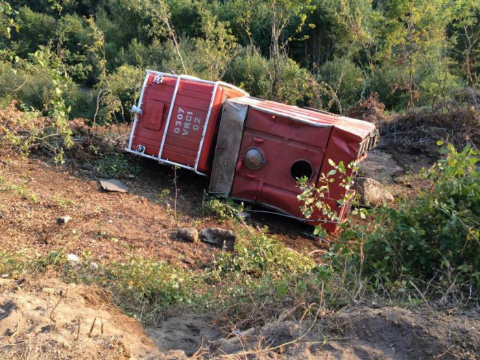 Acidente com bombeiros, voltou a acontecer
