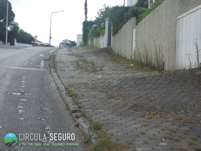 A caminho do hospital, os peões têm dificuldade de locomoção