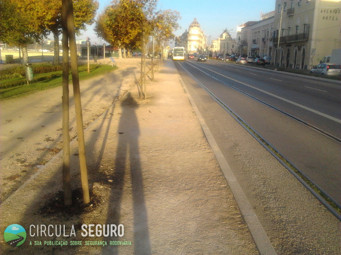 Passeio num passeio com segurança