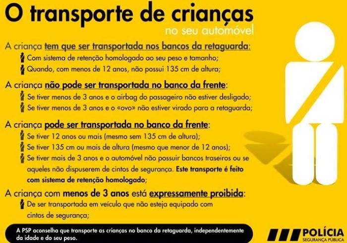 A PSP divulga informações sobre o tema