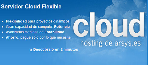 Arsys Cloud hosting