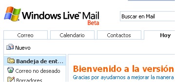 Captura Windows Live Mail
