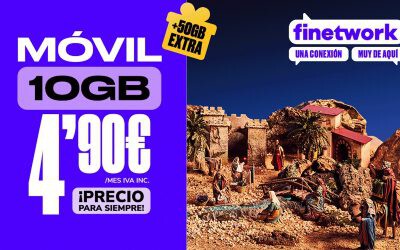 Estas Navidades, el mejor regalo para estar conectados es una tarifa móvil por 4,90€… para siempre