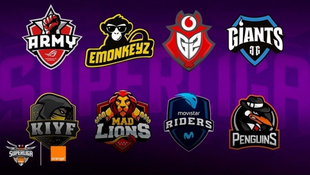 Escudos de los equipos participantes en la temporada 2018 de la SLO.
