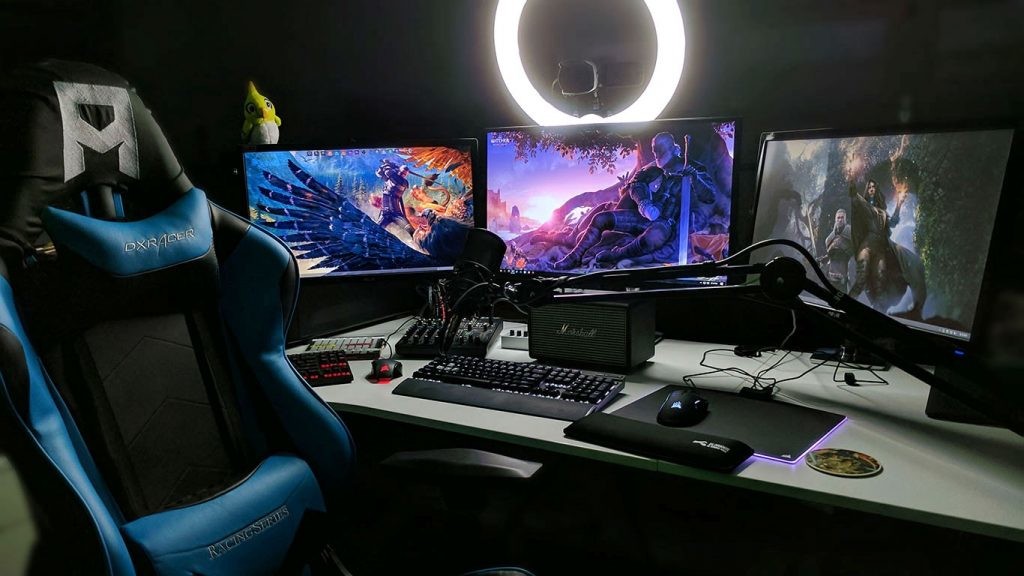 Un set up profesional para streamear.