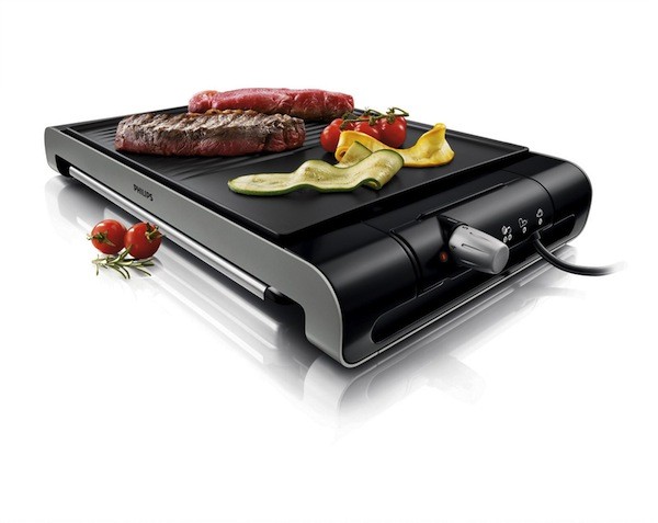 Philips plancha de asar - placa estirada y lisa