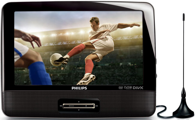 DVD-TV-PD9003-Philips-2 Reproductor DVD portátil con televisión digital PD9003 de Philips 2