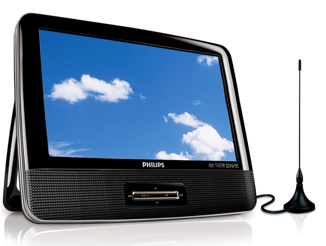 DVD-TV-PD9003-Philips-3 Reproductor DVD portátil con televisión digital PD9003 de Philips 3