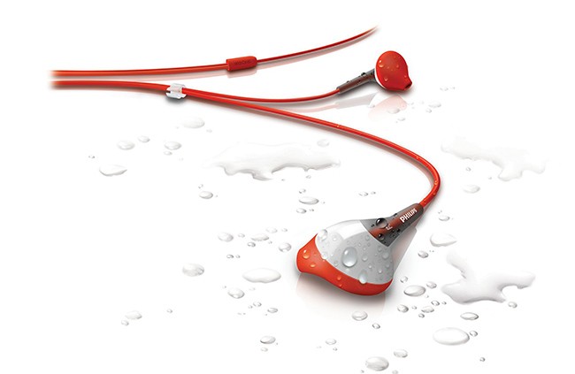 auriculares-ActionFit-Philips-agua auriculares ActionFit Philips agua